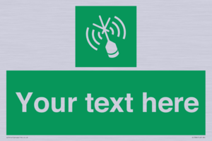 Custom sign safe condition Emergency position beacon